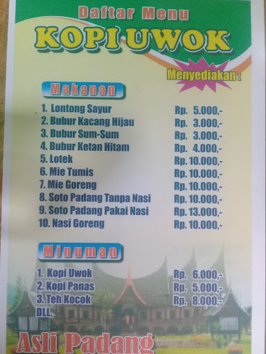 KEDAi KOPi UWOK