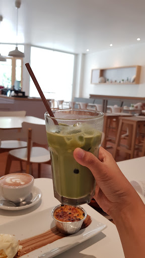 Taste coffee